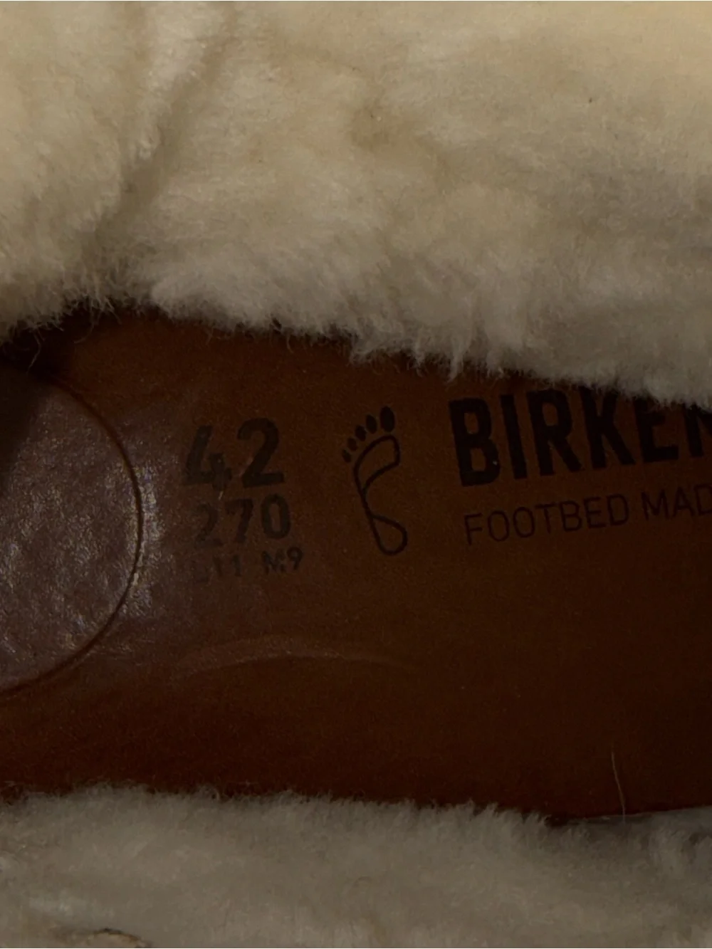 Birkenstock Uppsala Shearling mid high boots size 42